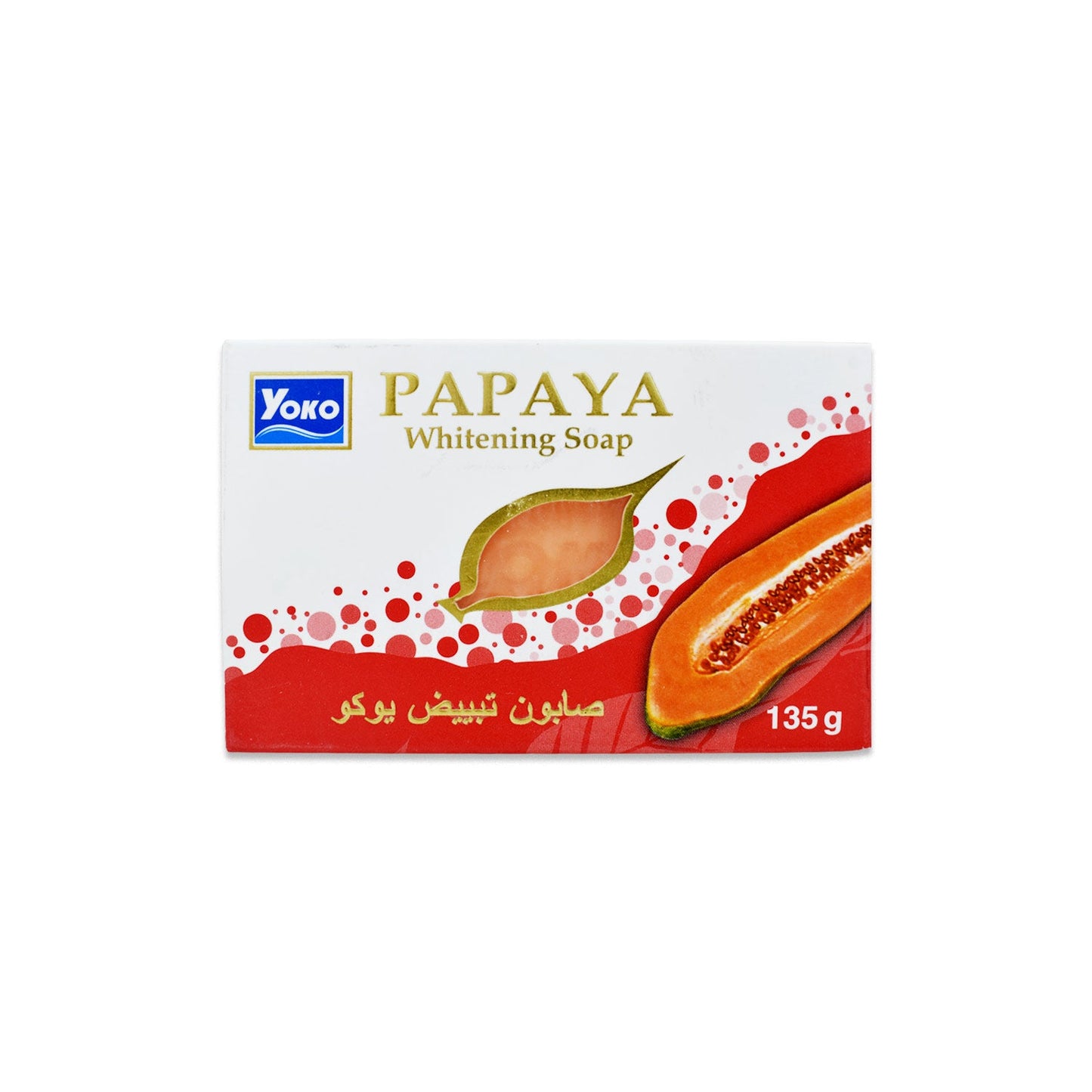 يوكو البابايا تبييض الصابون--135 جم-واي 059 #0596