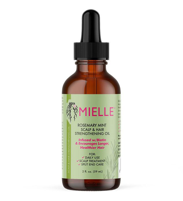 MIELLE HUILE FORTIFIANTE ROMARIN MENTHE CUIR CHEVELU ET CHEVEUX HUILE FORTIFIANTE 59ML Cheveux