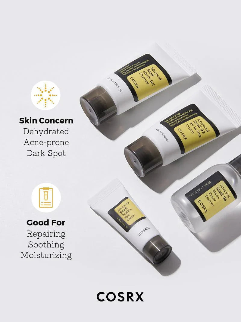 cosrx - ALL ABOUT SNAIL KIT 4-step