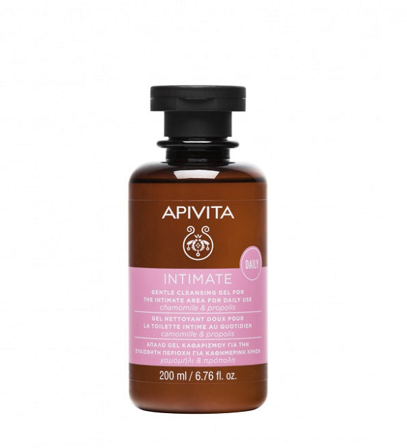 Apivita Gel Nettoyant Intime Doux – Usage Quotidien 200ml Corps