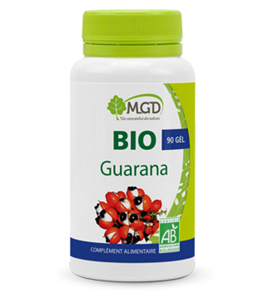 Mgd Nature Guarana Bio – 90 Gélules Santé et Bien-être