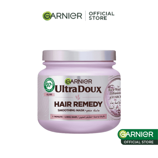 GARNIER ULTRA DOUX Rice Water MASQUE INFUSION D’EAU DE RIZ & AMIDON 340ML masque cheveux