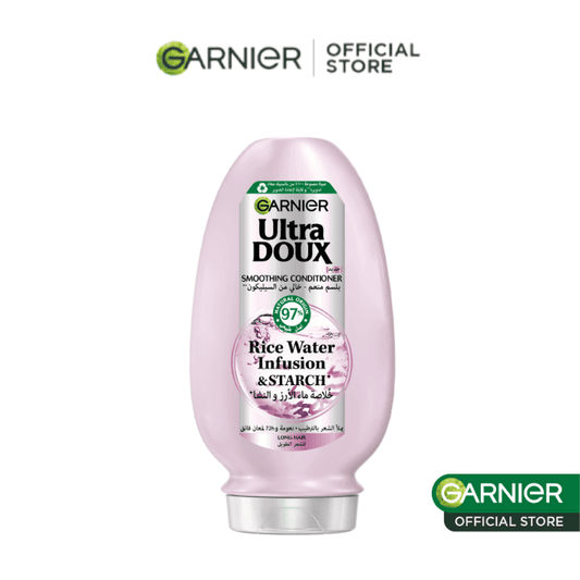GARNIER ULTRA DOUX Rice Water Infusion & Starch Conditioner 200ML Après-shampooing