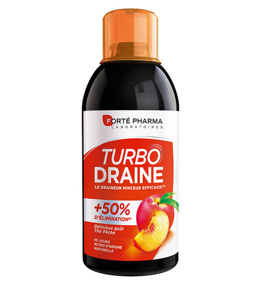 Forte Pharma Minceur Turbodraineur Pêche – 500 ml Santé et Bien-être