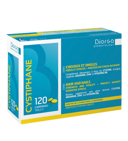Biorga-Cystiphane Cheveux Et Ongles – 120 Comprimés Cheveux