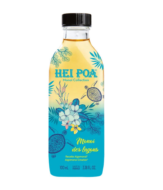 Hei poa Collection Monoi des lagons 100ml huile bronzage
