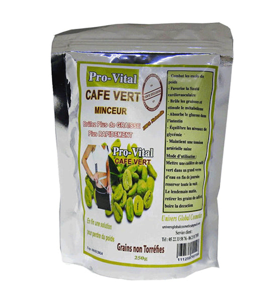PROVITAL CAFE VERT MINCEUR 250G Santé et Bien-être