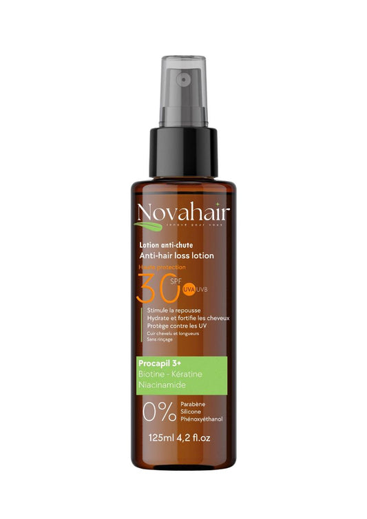 NOVAHAIR Lotion Capillaire Anti Chute Spf30 125ml Cheveux