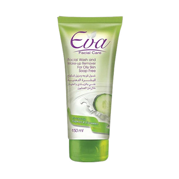 ايفا غسول للوجه ومزيل للمكياج بالزبادي والخيار 150 مل Skin Care