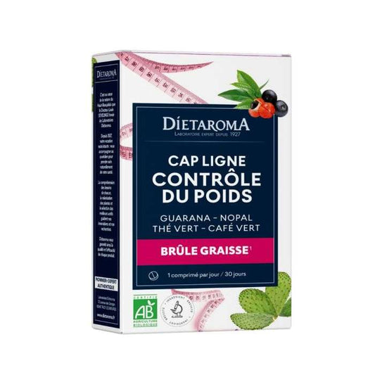 DIETAROMA CAPLIGNE CONTRÔLE DU POIDS (Brule graisse) 30 gélules Vitamines et compléments alimentaires