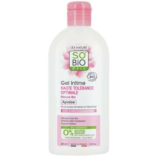 SO BIO GEL INTIME FLEUR DE MAUVE HYPOALLERGENIQUE 200 ML GEL INTIME