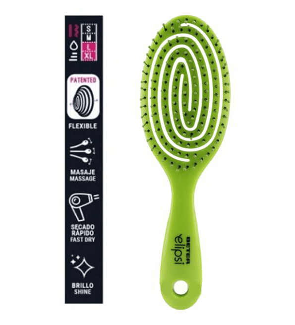 BETER brosse cheveux ELIPSI GM vert Cheveux